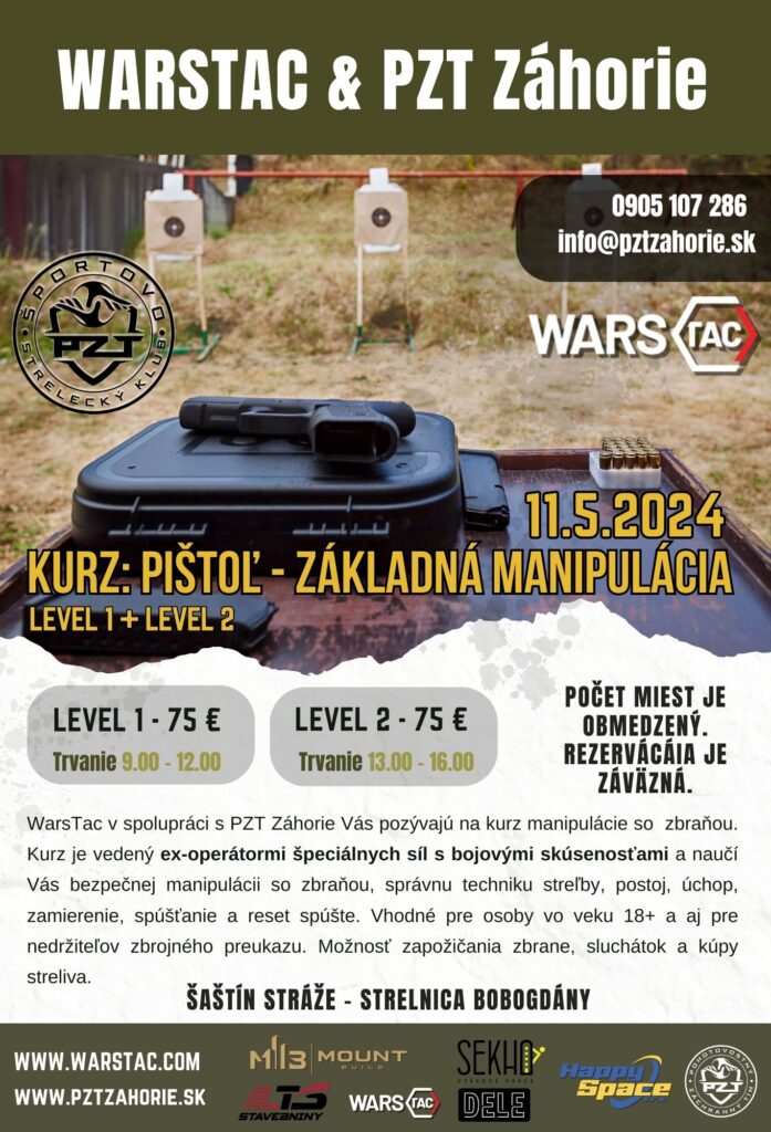 warstac kurz pištoľ